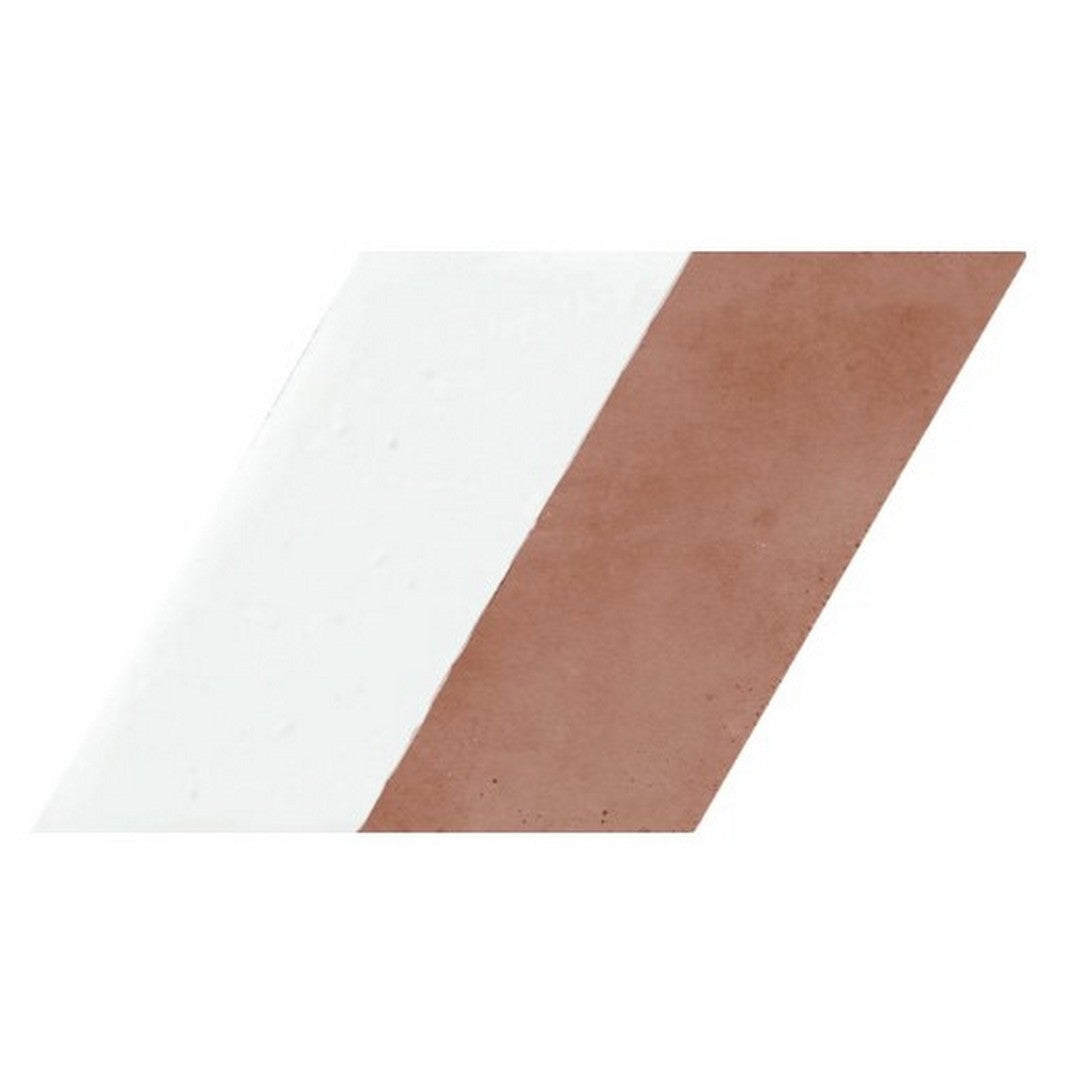 WOW Mud Diamond 5.5" x 9.5" Matte & Gloss Porcelain Tile