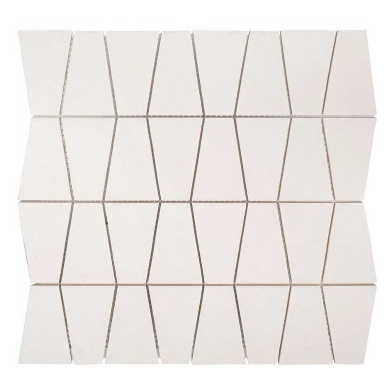 Jeffrey Court Align 12.13" x 12.63" Honed Trax Natural Stone Mosaic