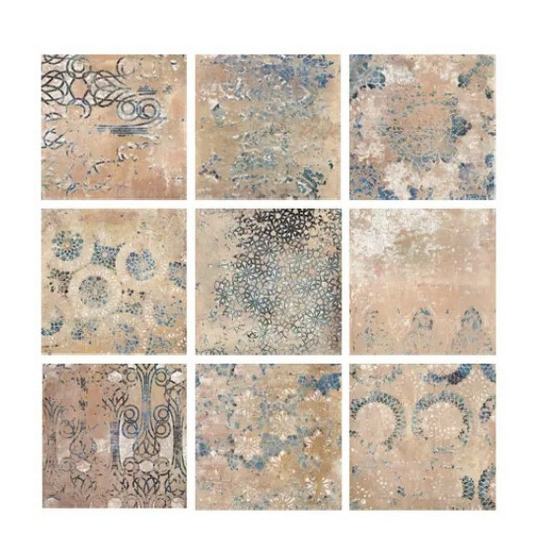 WOW Mestizaje Chateau Antique 7" x 7" Matte Porcelain Tile