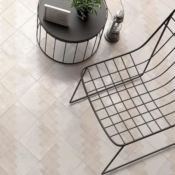 WOW-Mestizaje-Chateau-Lines-7-x-7-Glossy-Porcelain-Tile-White