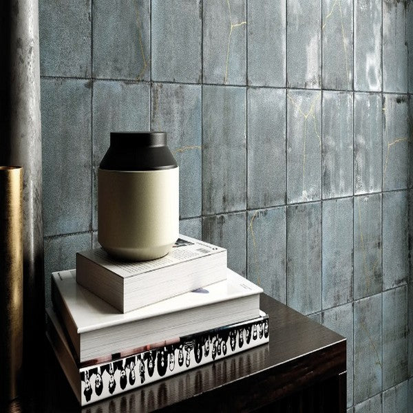 WOW-Enso-Kintsugi-5-x-5-Matte-Porcelain-Tile-Blue