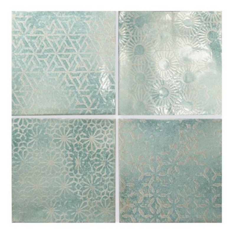 WOW Enso Suki 5" x 5" Glossy Porcelain Tile