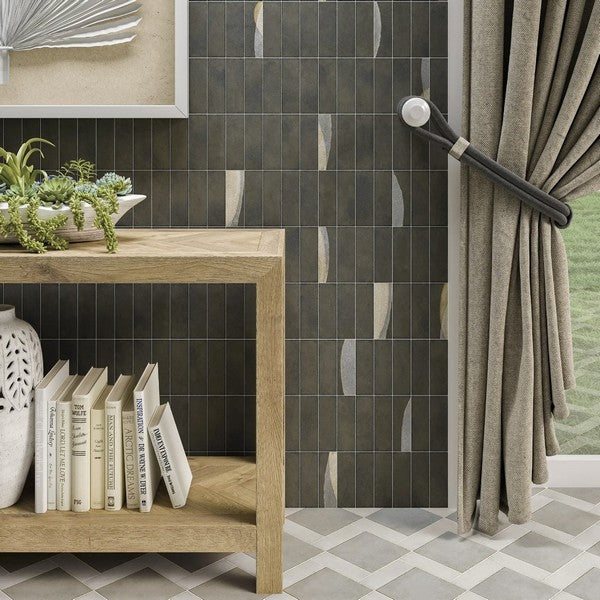 WOW-Pottery-Cosmic-2-x-6-Matte-Porcelain-Tile-Graphite