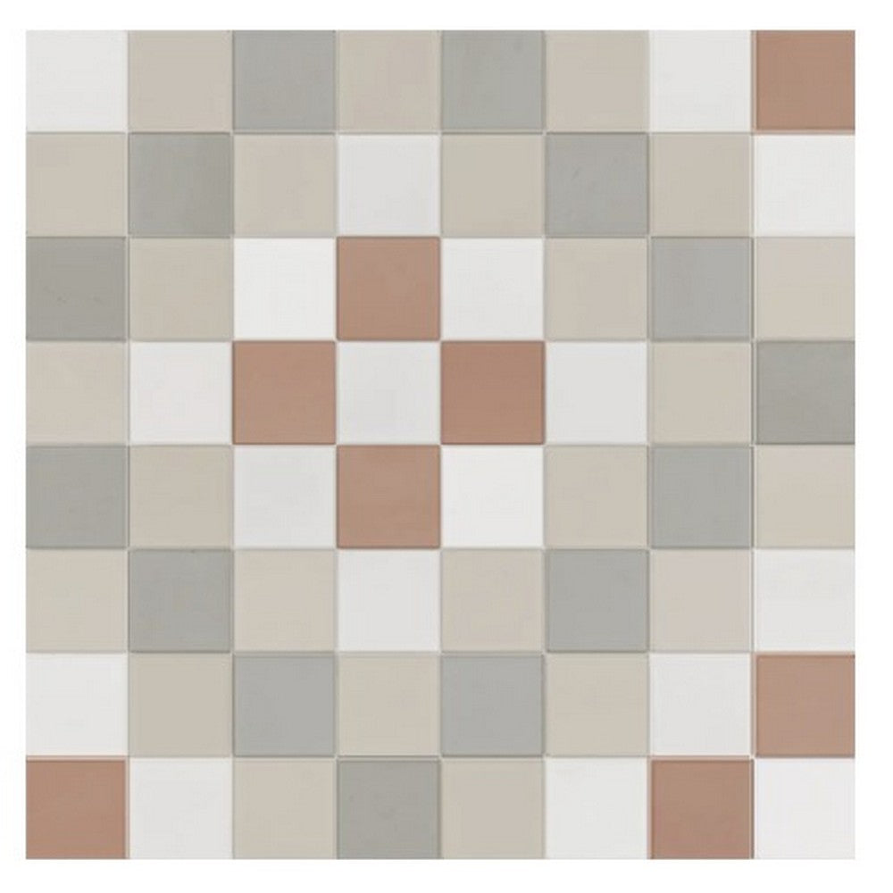 WOW Tesserae Play 11" x 11" Matte Porcelain Tile