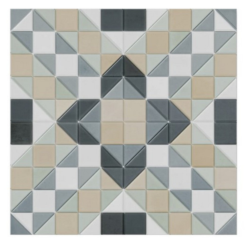 WOW Tesserae Like 11" x 11" Matte Porcelain Tile