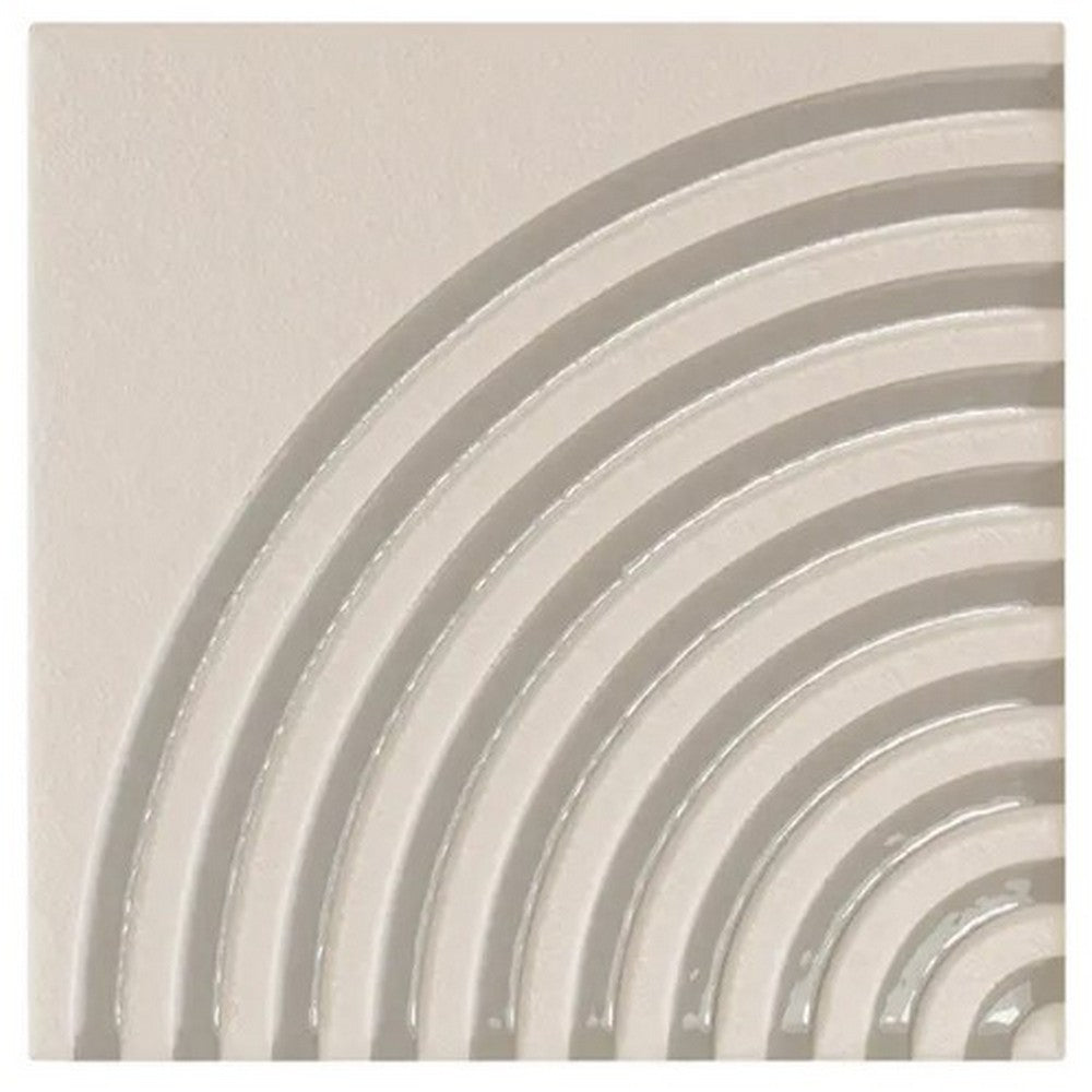 WOW Twister Twist 5" x 5" Matte Ceramic Tile