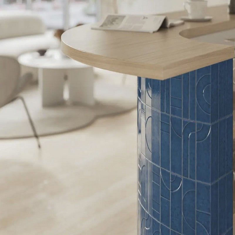 WOW-Hammer-Décor-2-x-6-Glossy-Porcelain-Tile-Topaz