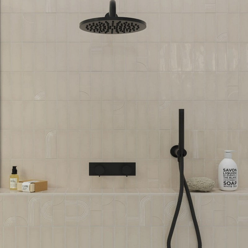 WOW-Glow-Décor-2-x-6.3-Glossy-Ceramic-Tile-Taupe