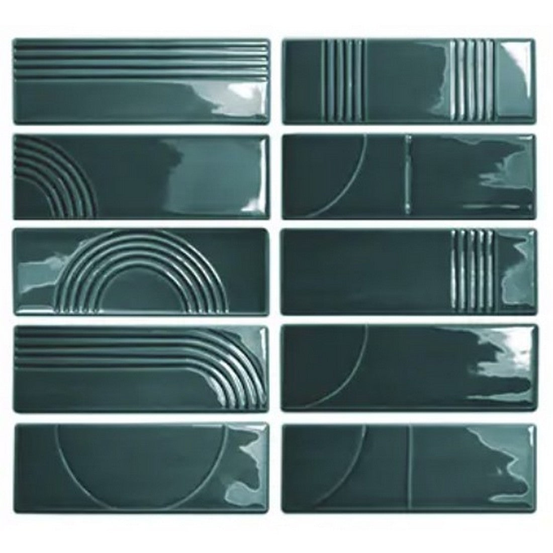 WOW Glow Décor 2" x 6.3" Glossy Ceramic Tile