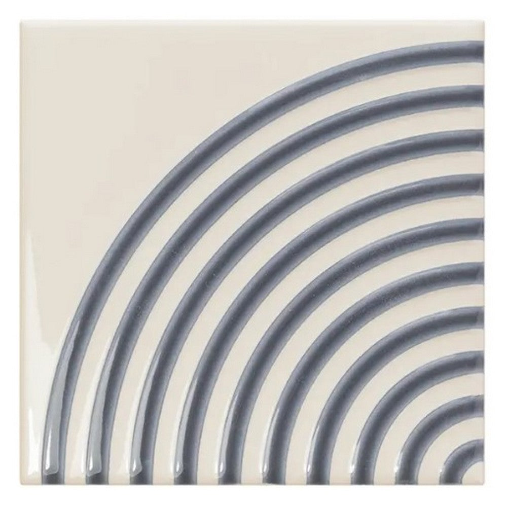 WOW Twister Twist 5" x 5" Glossy Ceramic Tile
