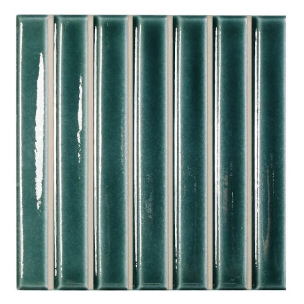 WOW Sweet Bars 4.6" x 4.6" Glossy Porcelain Tile