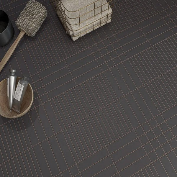 WOW-Raster-Grid-S-6-x-6-Matte-Porcelain-Tile-Basalt