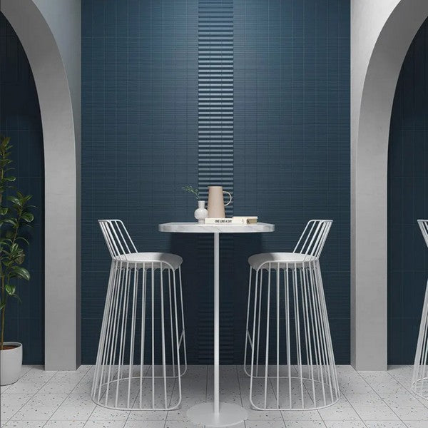 WOW-Twin-Peaks-Up-3-x-12-Matte-Ceramic-Tile-Aegean-Blue