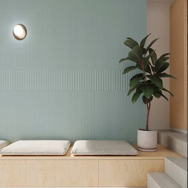 WOW-Twin-Peaks-Med-3-x-12-Matte-Ceramic-Tile-Celadon-Green