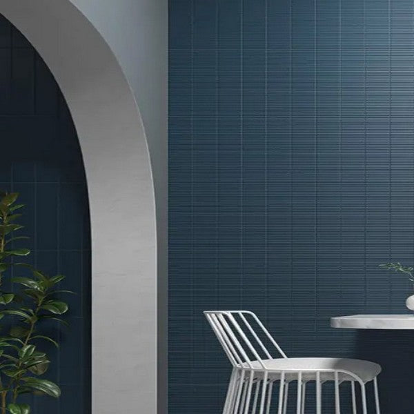 WOW-Twin-Peaks-Liso-XL-3-x-12-Matte-Ceramic-Tile-Aegean-Blue