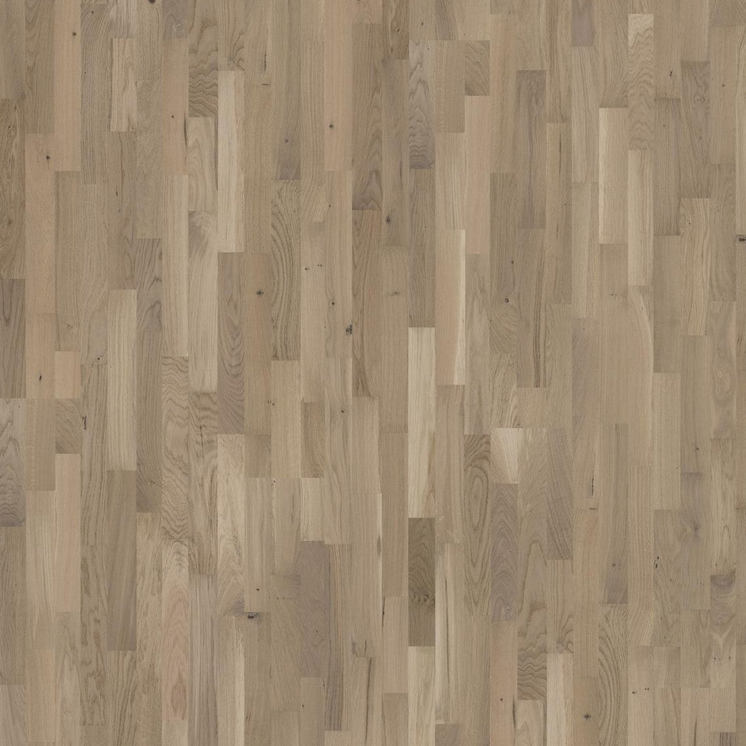 Kahrs Ground 7.40" x 89.21" Oak Engineered Hardwood 3 Strip Plank
