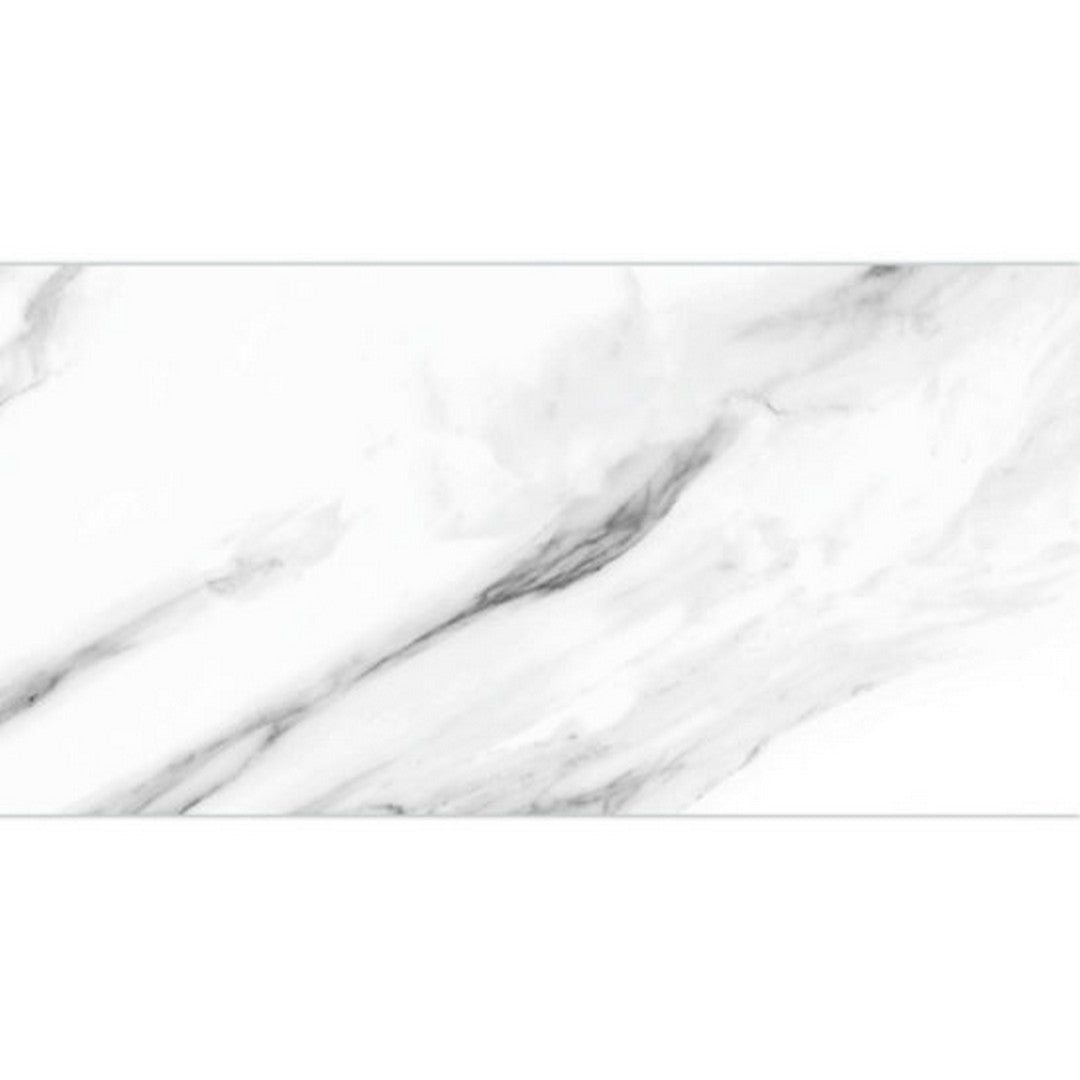 Alfagres Marmol 12" x 24" Glossy Ceramic Tile