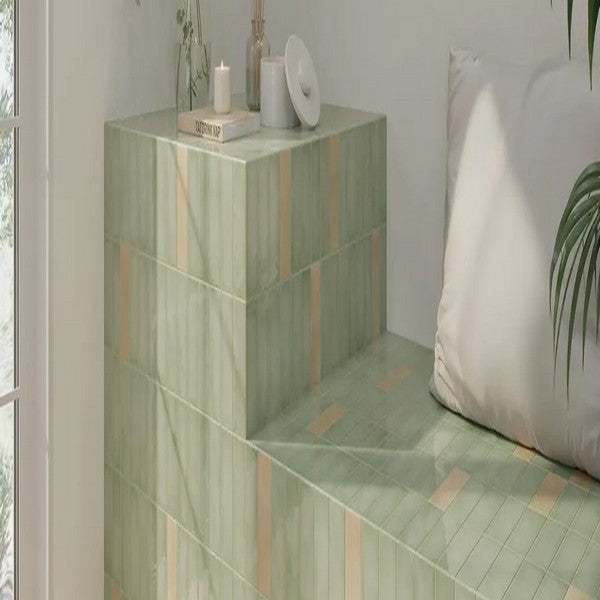 WOW-Casablanca-2-x-6-Glossy-Porcelain-Tile-Mint