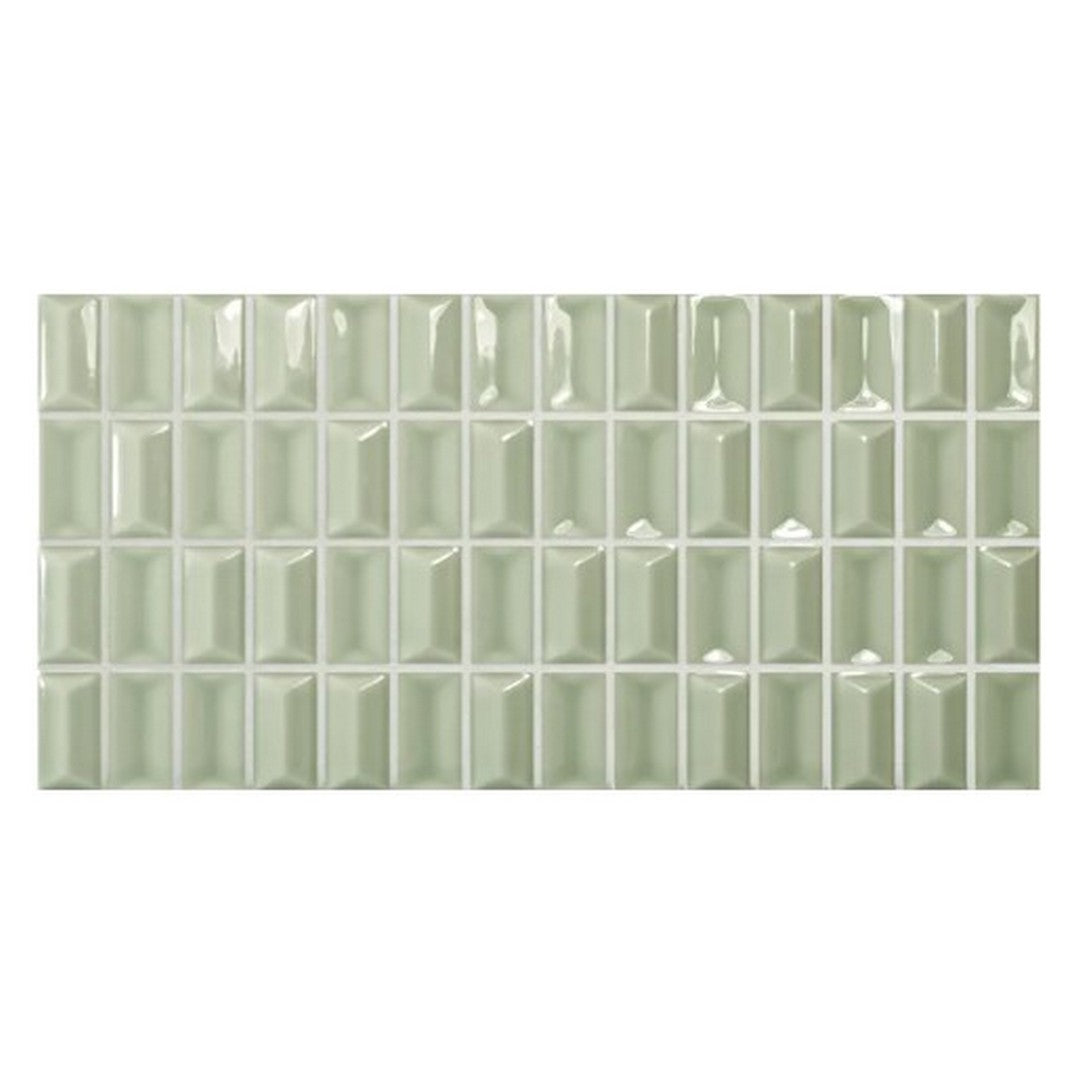 WOW 3D Bars Diamond 5" x 10" Glossy Ceramic Tile