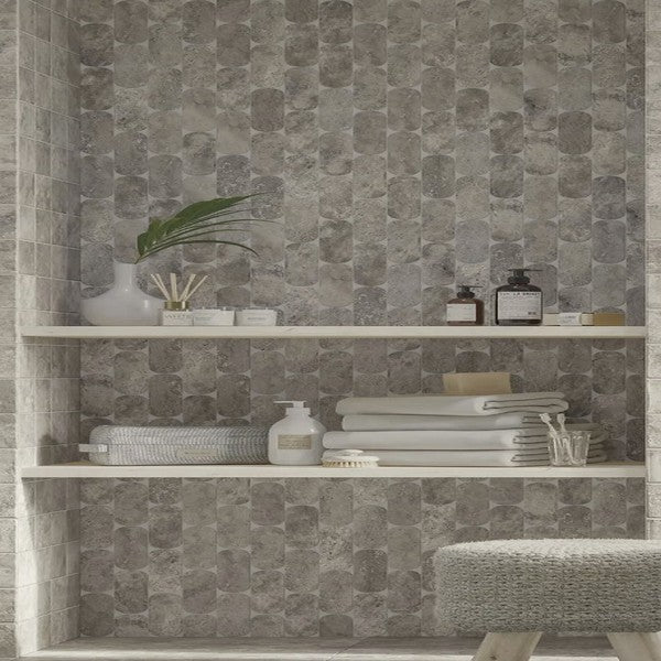 WOW-Cross-Cut-O-2-x-6-Matte-Porcelain-Tile-Silver