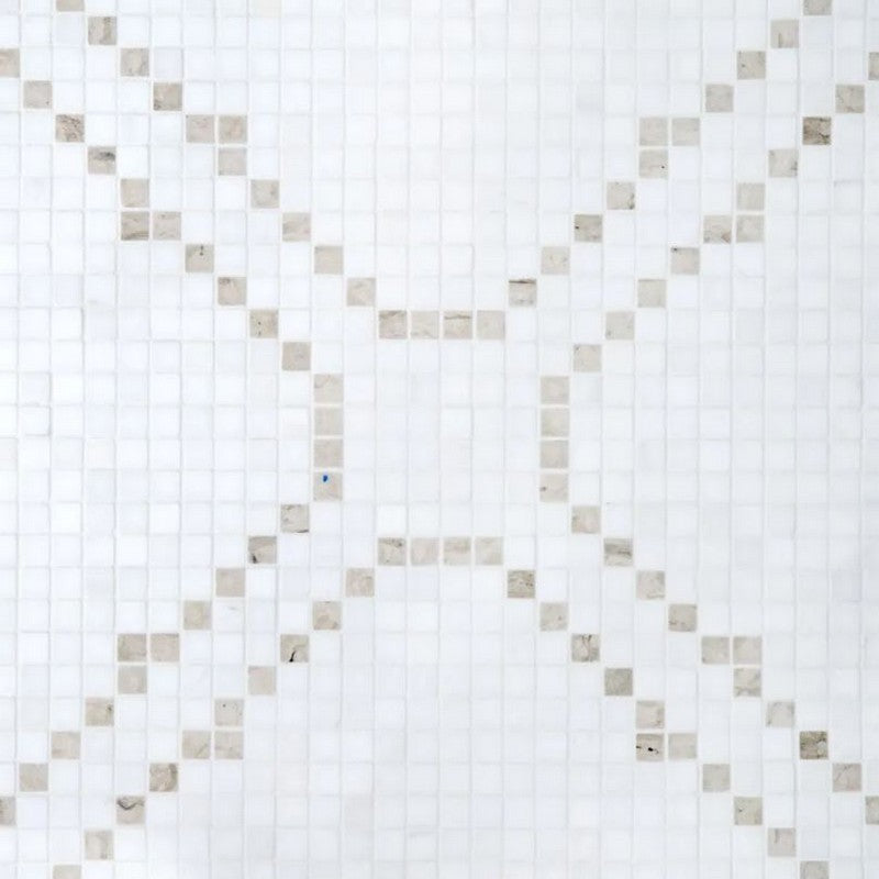 Jeffrey Court Rodunda 12.63" x 12.63" Richmond Natural Stone Mosaic