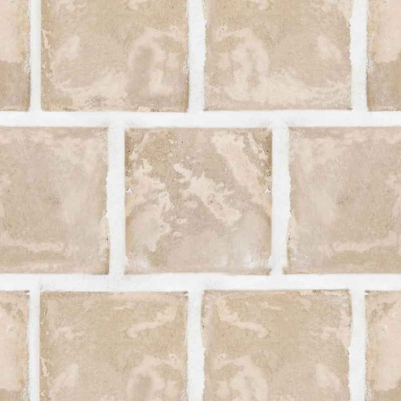 Jeffrey Court European Countryside 4.25" x 4.25" Matte Square Concrete Tile