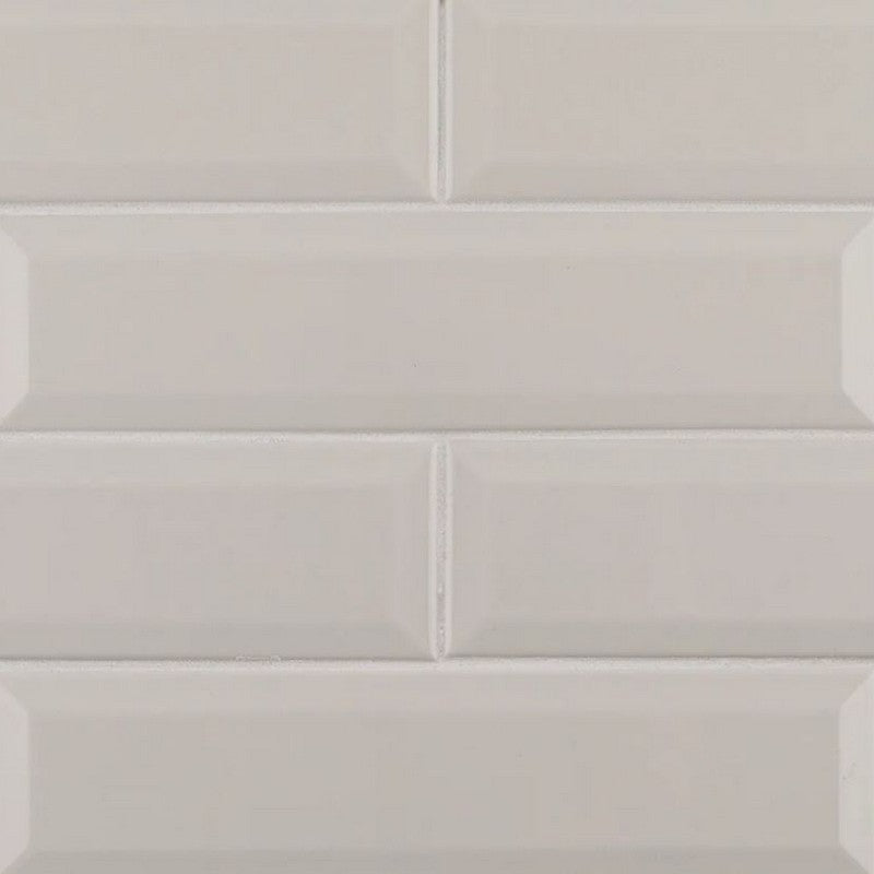 Jeffrey Court Vintage Studio 3" x 12" Gloss Beveled Ceramic Tile