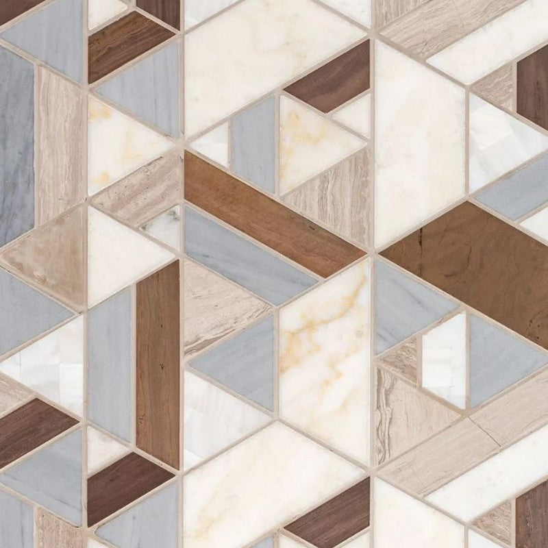 Jeffrey Court Eternal 8.75" x 11.5" Derby Natural Stone Mosaic