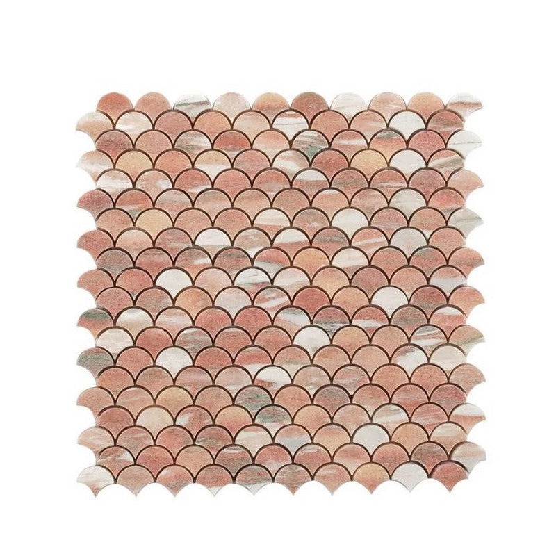 Jeffrey Court Eternal 11.75" x 11.75" Polished Debutante Natural Stone Mosaic