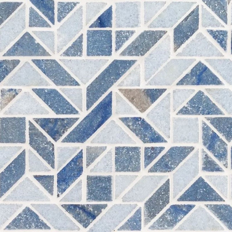 Jeffrey Court Eternal 7.88" x 9.5" Polished Matinee Natural Stone Mosaic