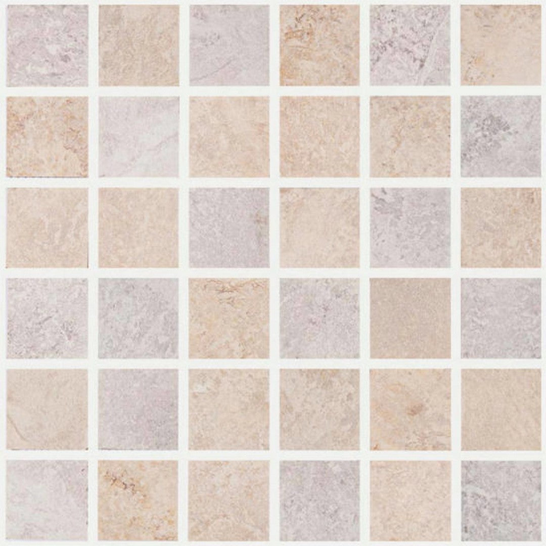 Alfagres Boston 12" x 12" Matte Ceramic 2" Mesh Mosaic