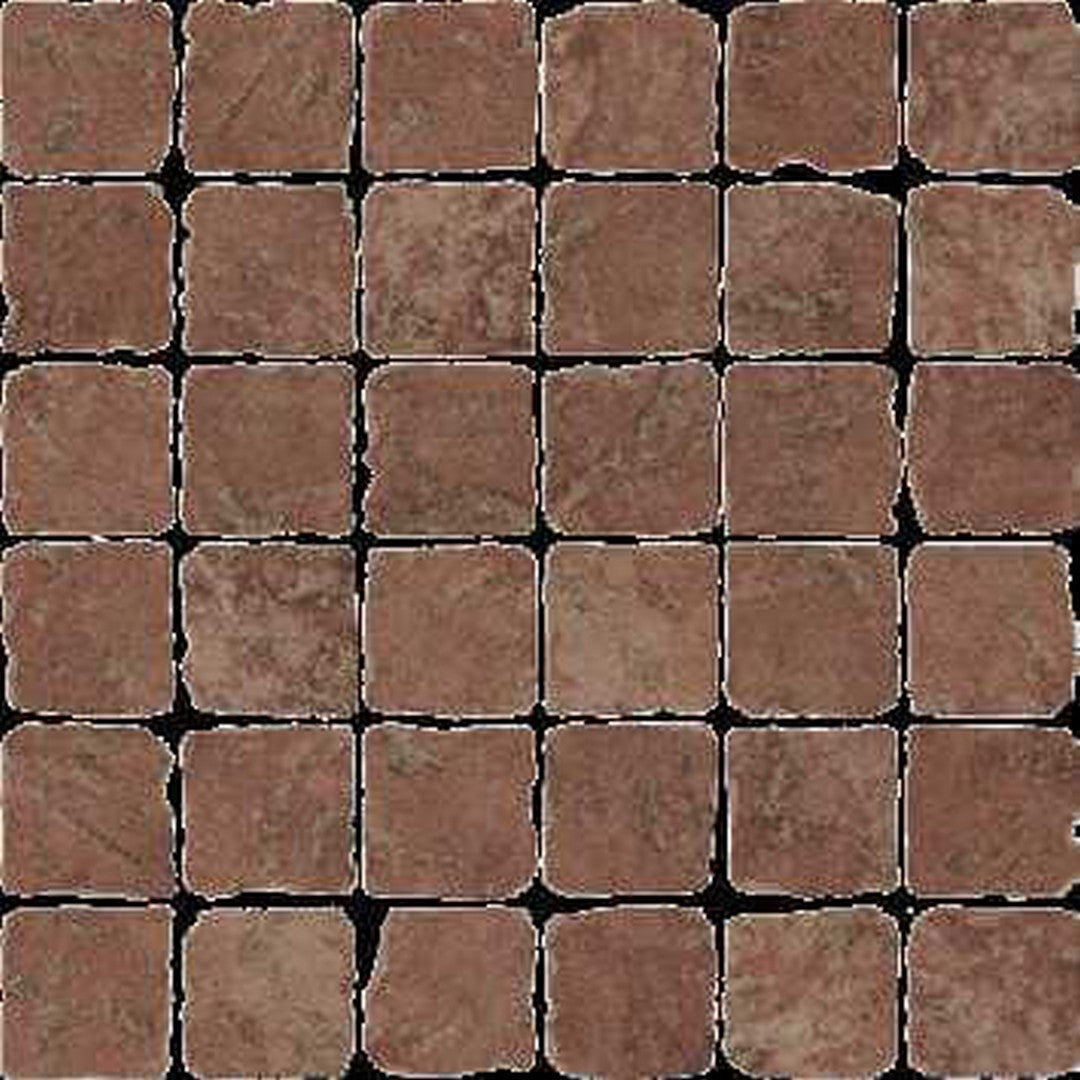 Happy Floors Pietra D'Assisi 12" x 12" Tumbled Porcelain 2" Mosaic