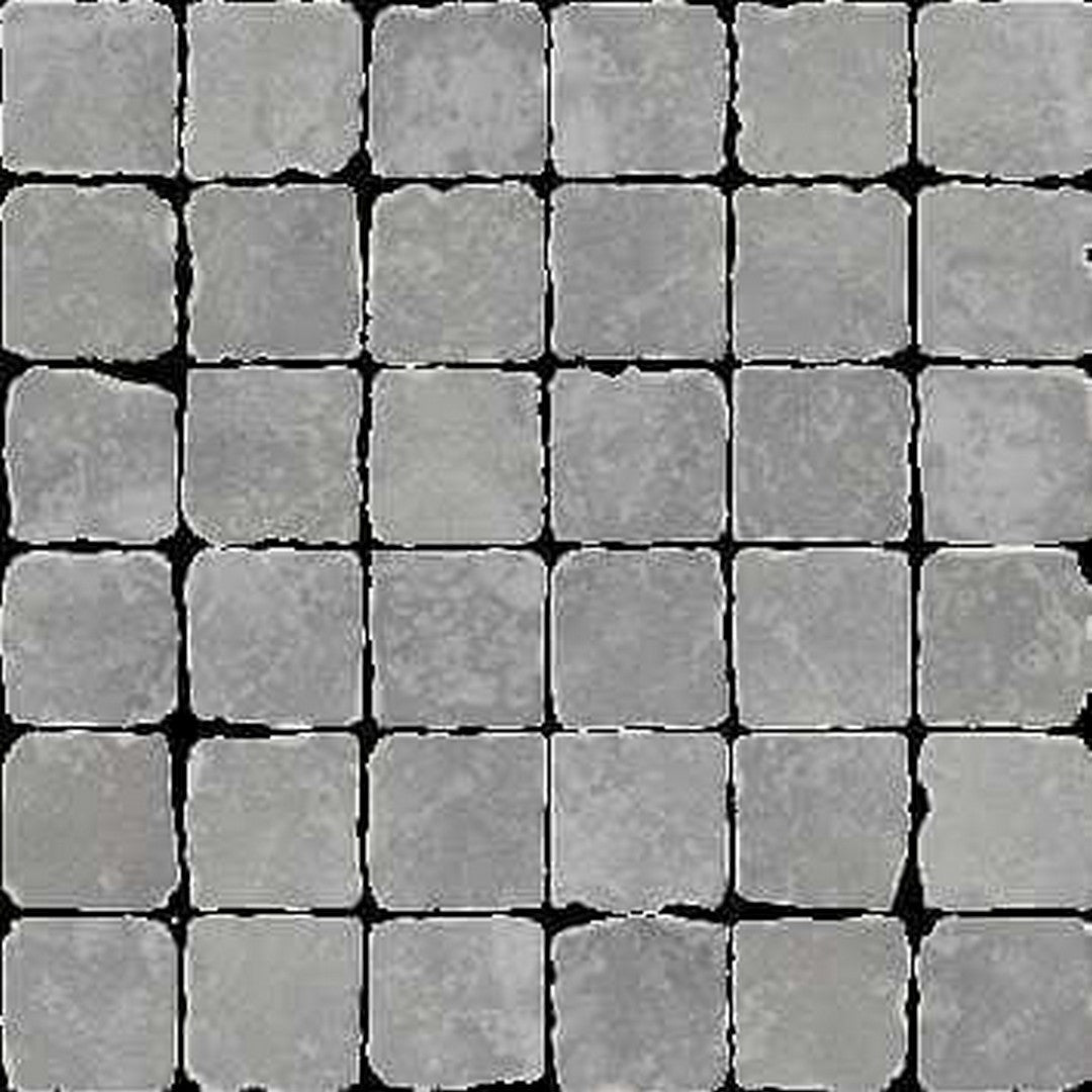 Happy Floors Pietra D'Assisi 12" x 12" Tumbled Porcelain 2" Mosaic