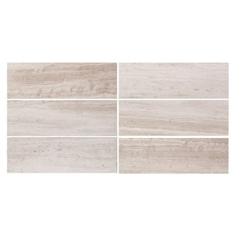 Jeffrey Court Essentials 4" x 12" Honed Natural Stone Tile