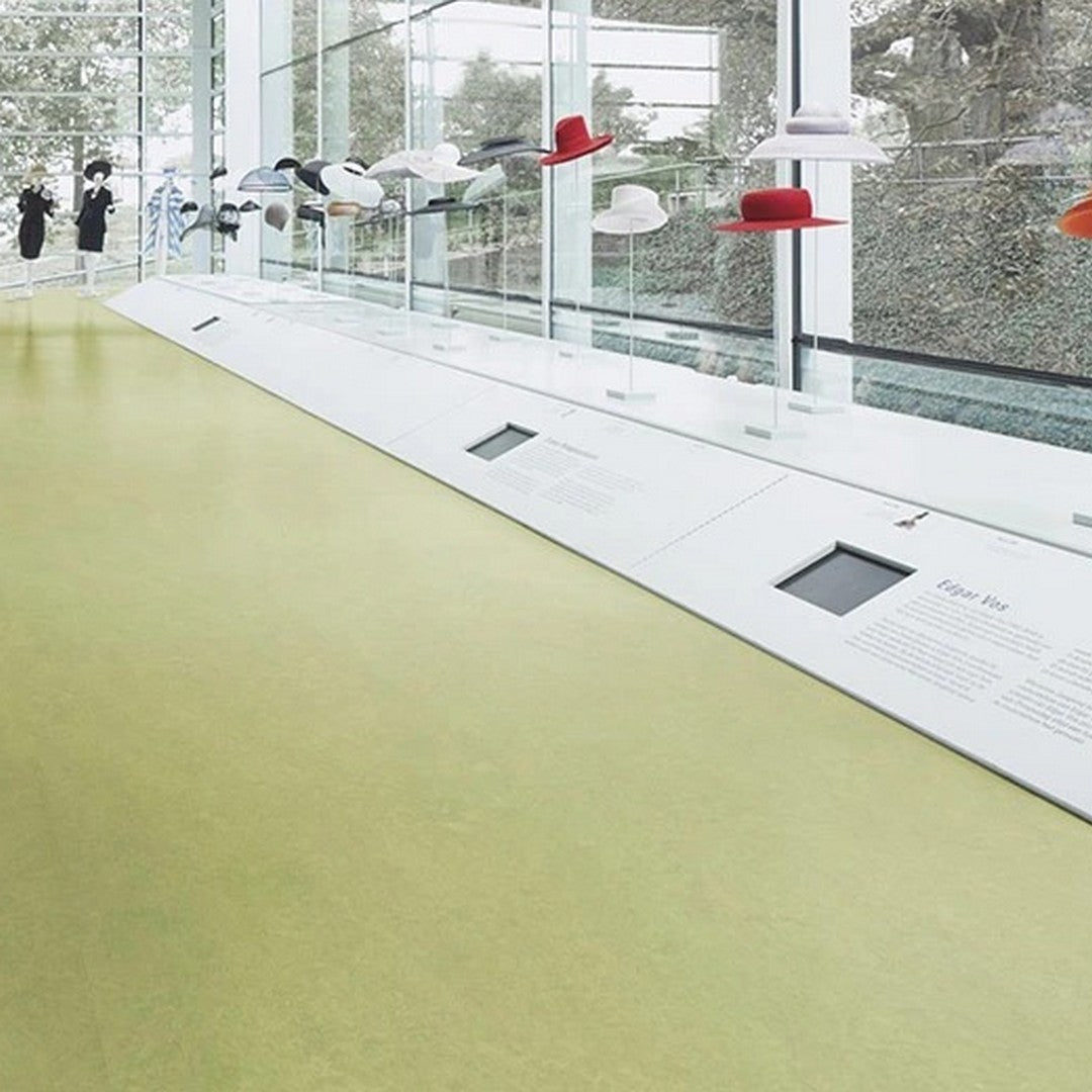 Forbo-Marmoleum-Fresco-6.5-x-105-Smooth-Vinyl-Sheet-Avocado