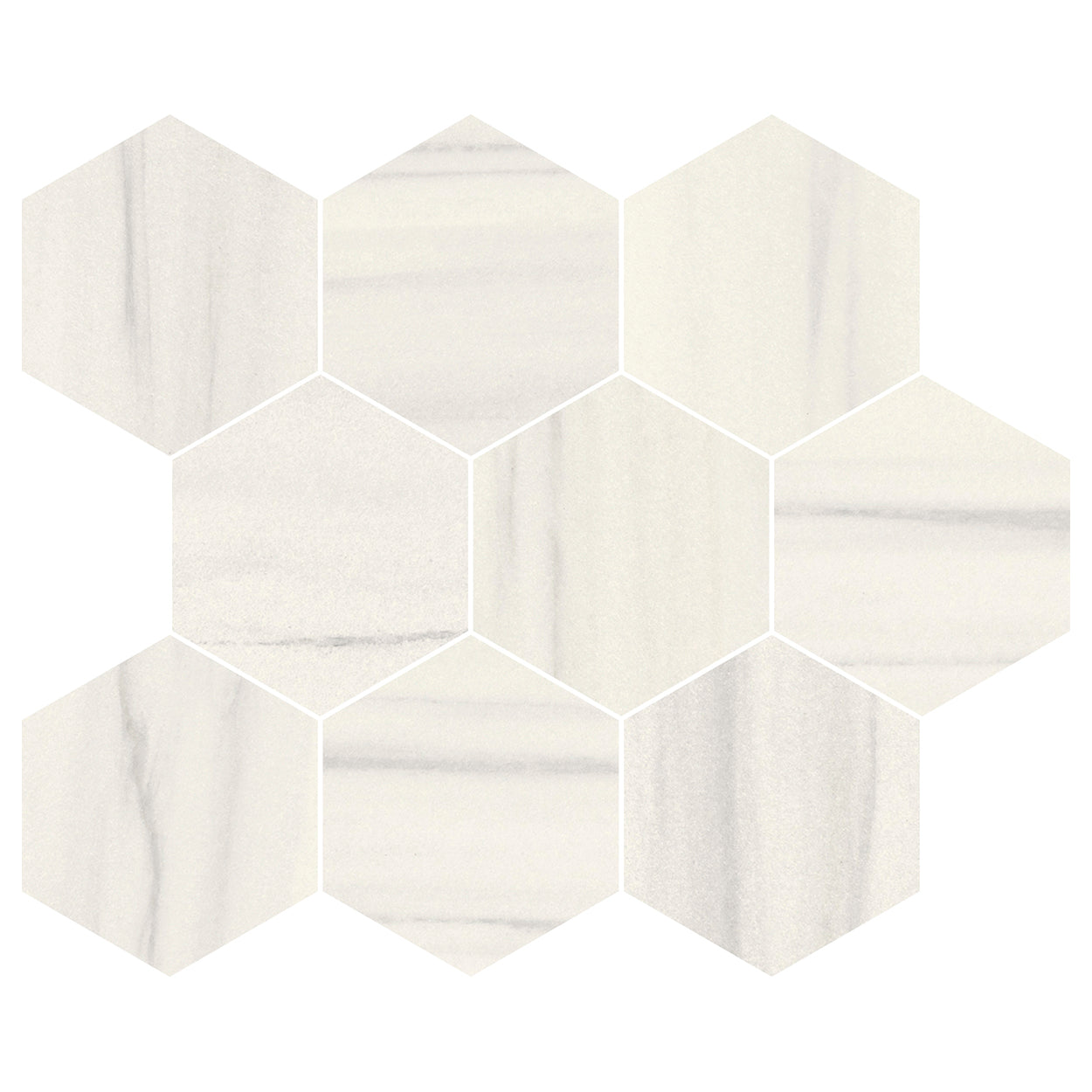 Del Conca USA Nature 12" x 12" Glazed Porcelain Hexagon Mosaic