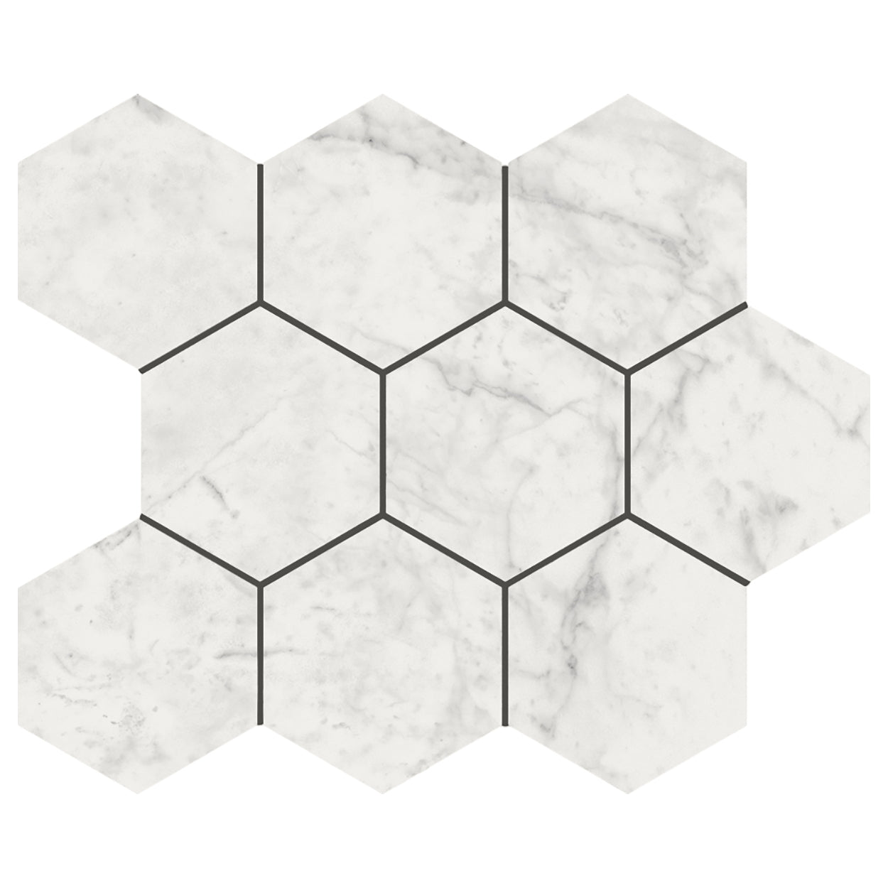 Del Conca USA Nature 12" x 12" Glazed Porcelain Hexagon Mosaic