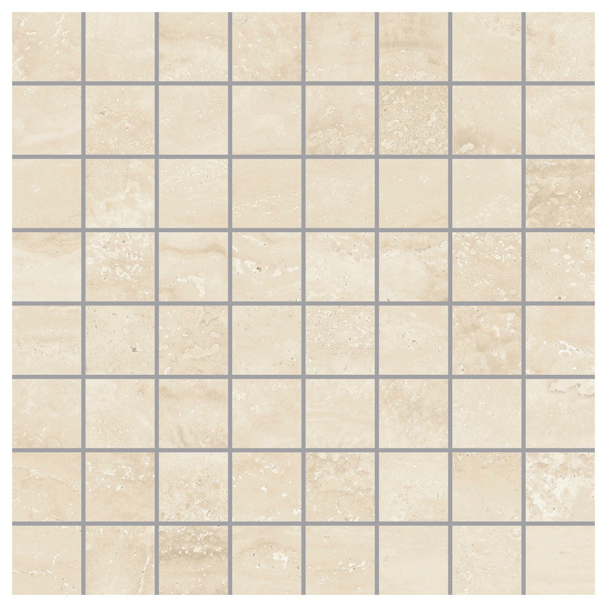 Del Conca USA Navona 12" x 12" Glazed Porcelain 1.4" Square Mosaic