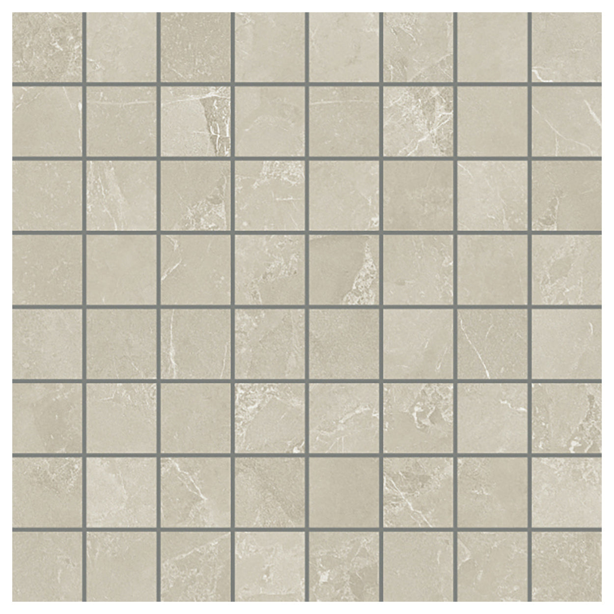 Del Conca USA Horizon 12" x 12" Rectified Porcelain 1.4" Square Mosaic