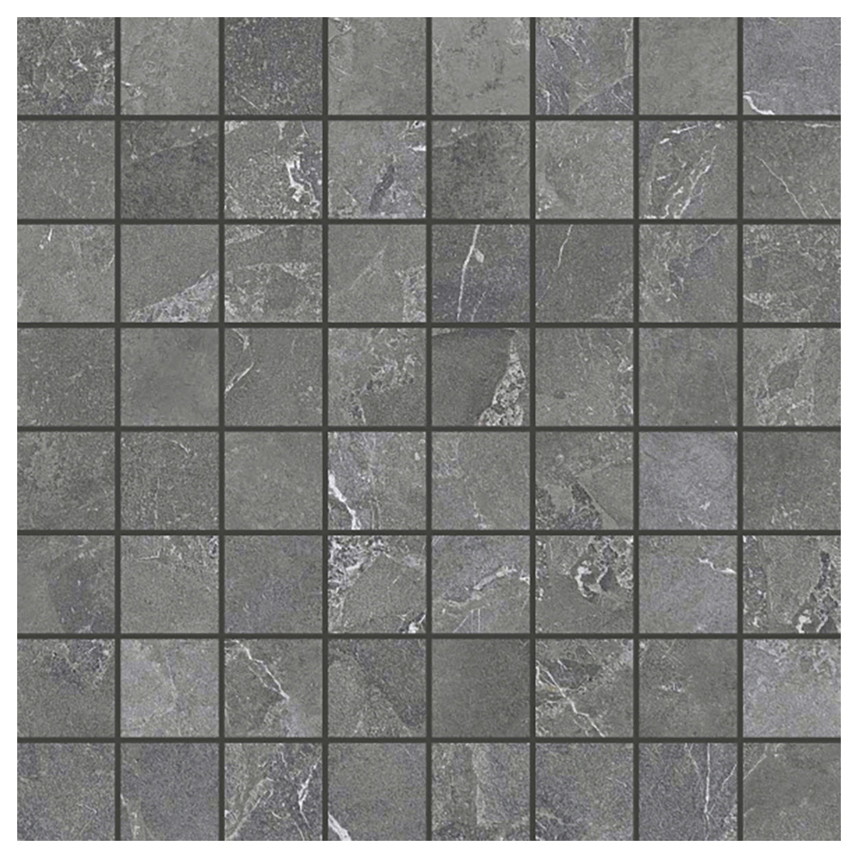 Del Conca USA Horizon 12" x 12" Rectified Porcelain 1.4" Square Mosaic