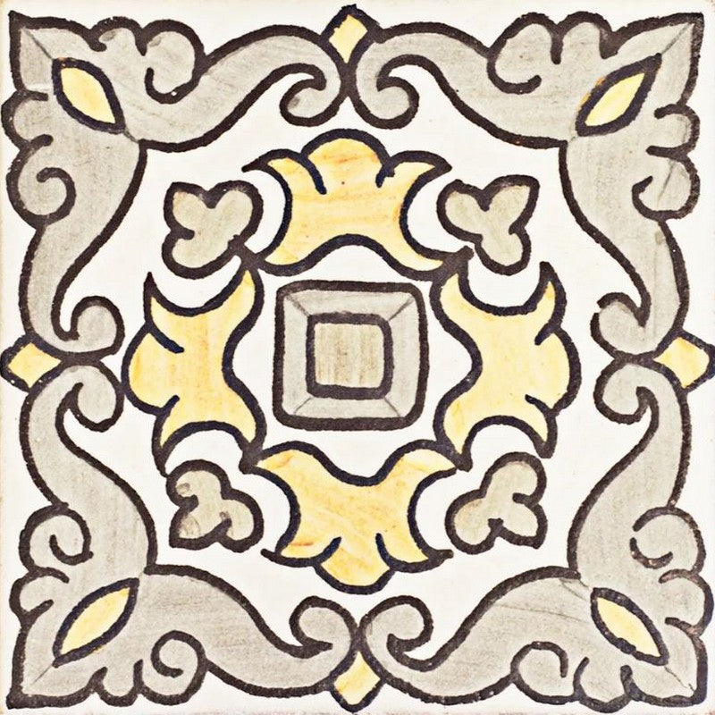 Jeffrey Court VIA 3" x 3" Matte San Simeon Deco Ceramic Tile