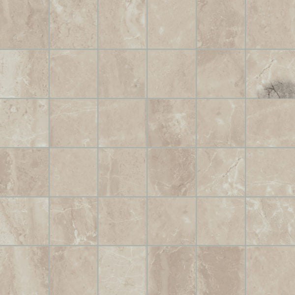 Happy Floors Sonoma 12" x 12" Natural Porcelain 2" Mosaic