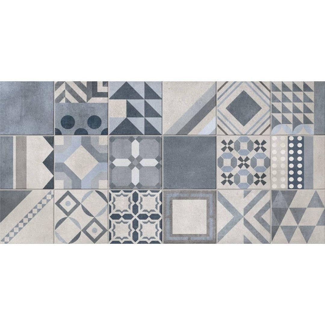 Landmark Ceramics Portuguese 12" x 24" Rectified Matte Decorative Porcelain Tile