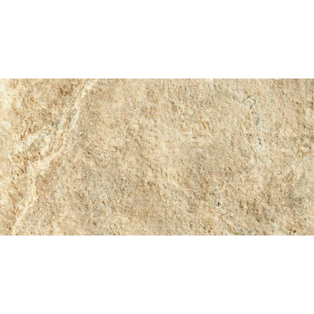 Landmark Ceramics Frontier20 Travertine Cross Cut 12" x 24" Rectified Matte Porcelain Paver