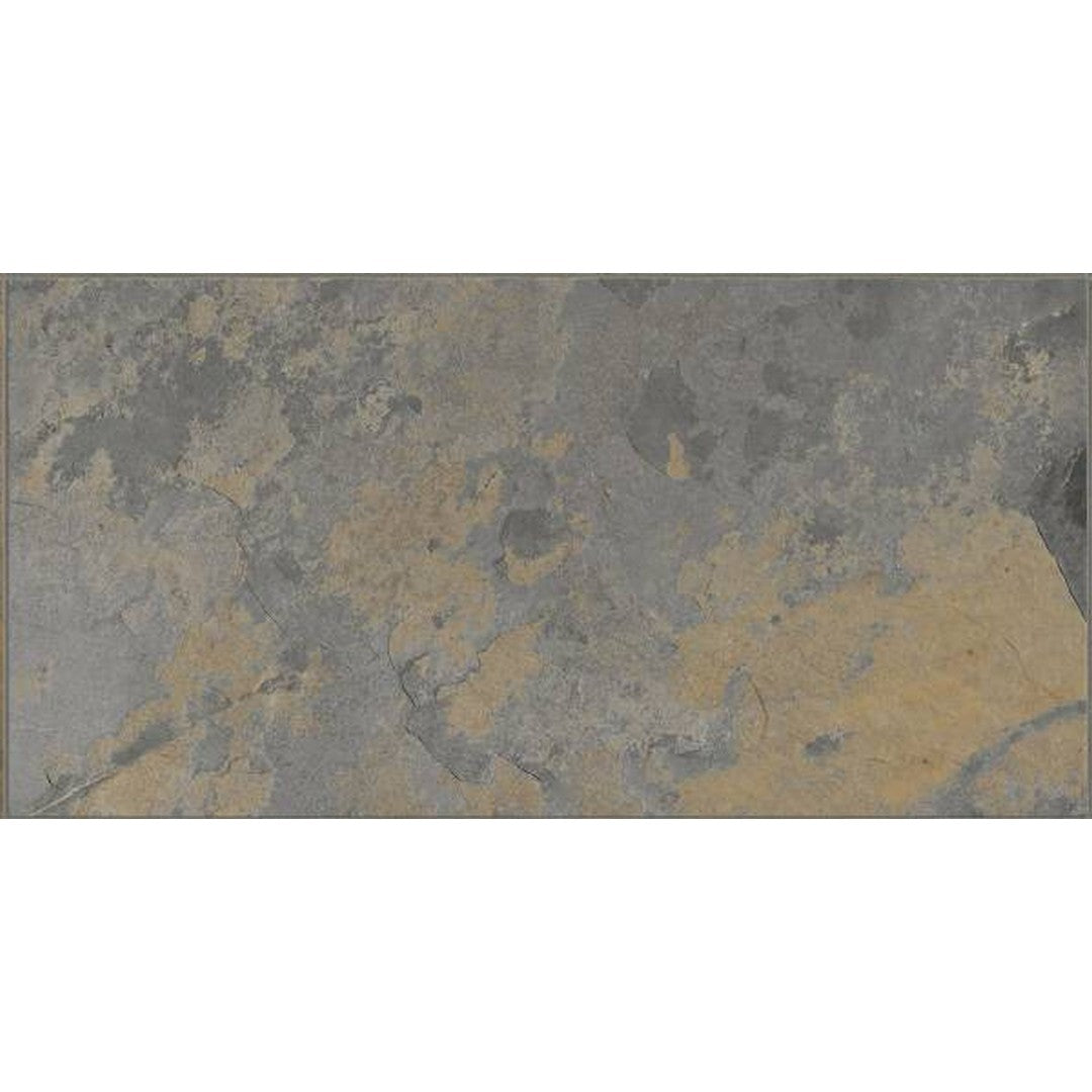 Landmark Ceramics Frontier20 Slate 12" x 24" Rectified Matte Porcelain Paver