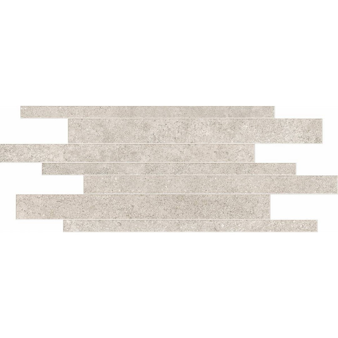 Landmark Ceramics Infinity 12" x 24" Rectified Matte Porcelain Linear Mosaic