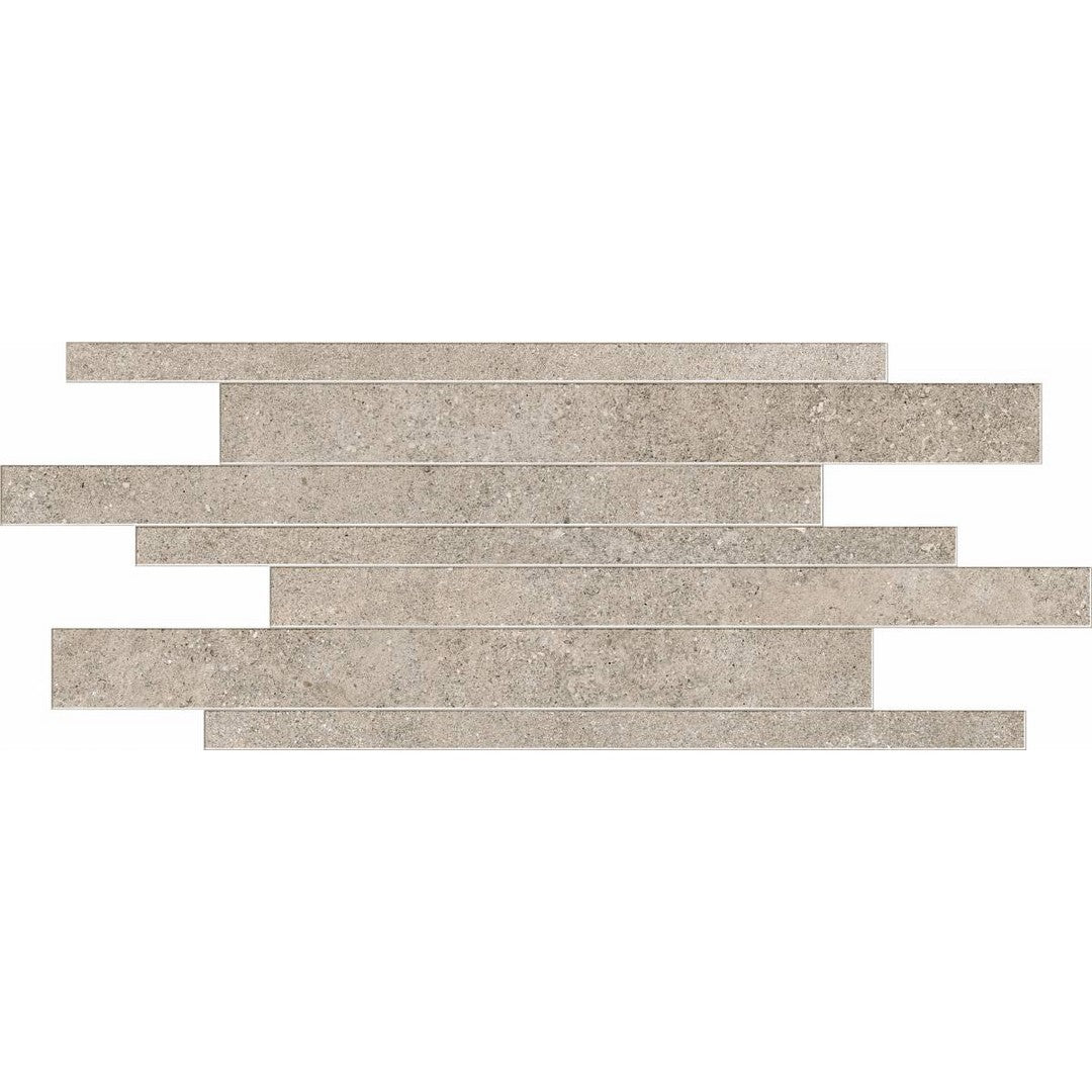 Landmark Ceramics Infinity 12" x 24" Rectified Matte Porcelain Linear Mosaic