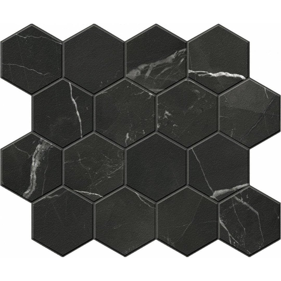 Landmark Ceramics Charme Evo 12" x 10" Rectified Matte Porcelain Hexagon Mosaic