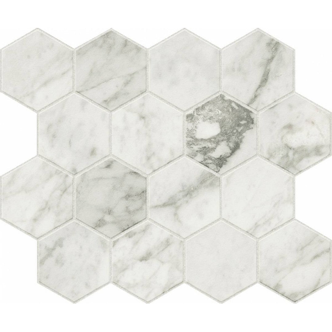 Landmark Ceramics Charme Evo 12" x 10" Rectified Matte Porcelain Hexagon Mosaic