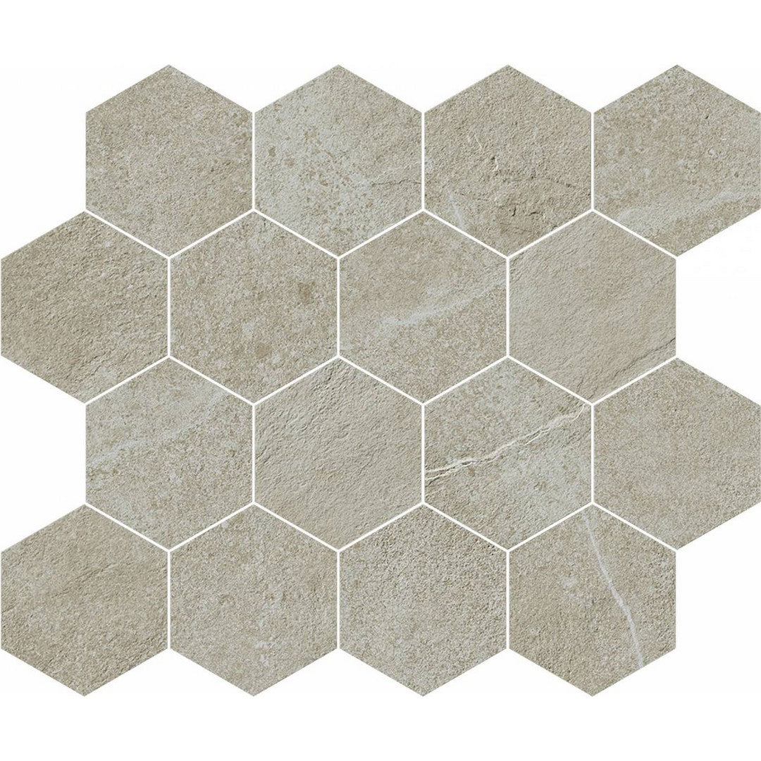 Landmark Ceramics Journey 10" x 12" Rectified Matte Porcelain Hexagon Mosaic